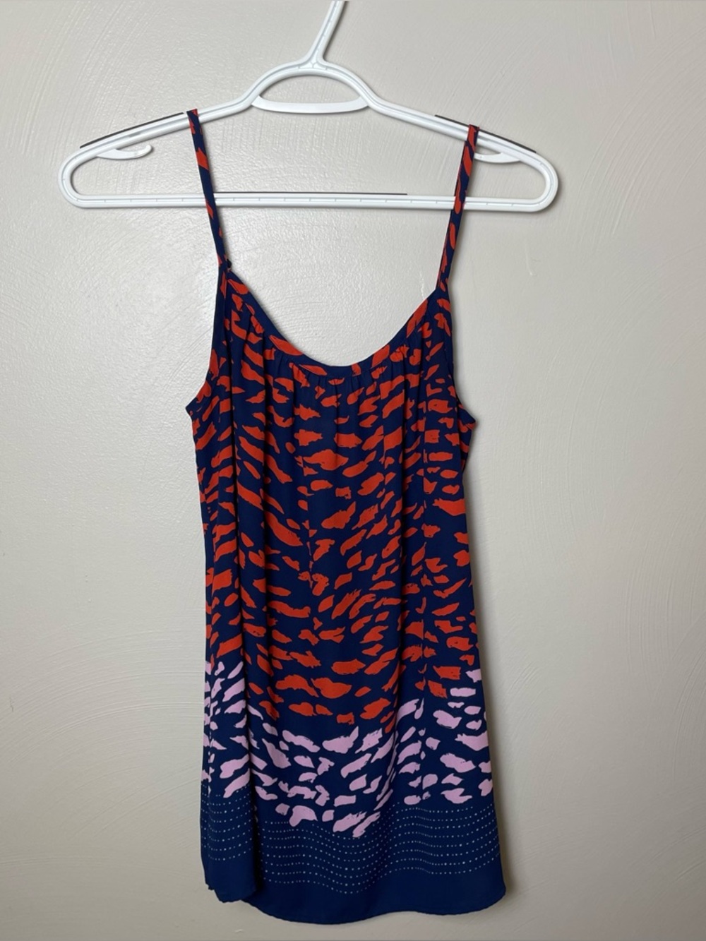 cAbi Blue and Red Tank Size XS
